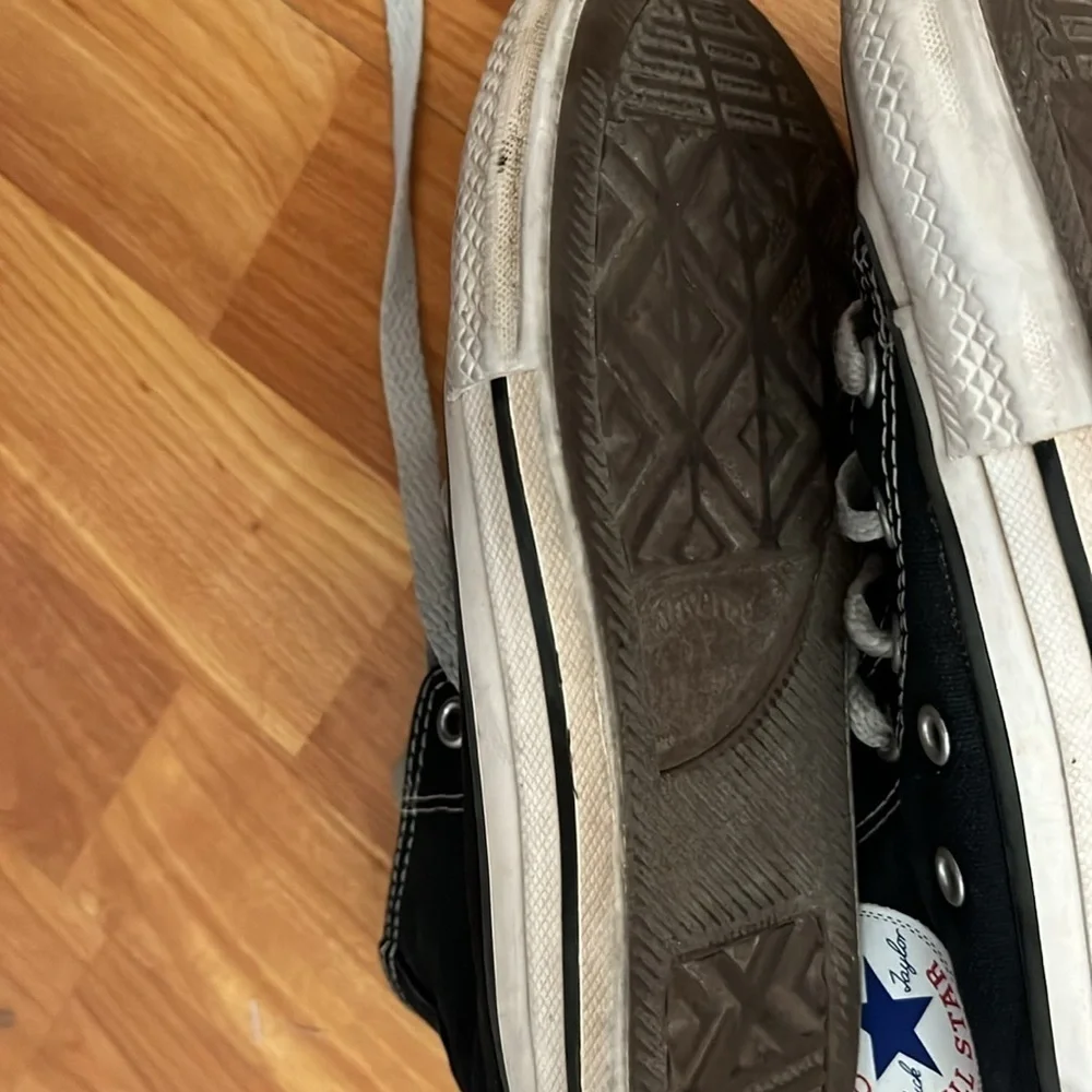 Kids Black High-Top Sneakers Converse